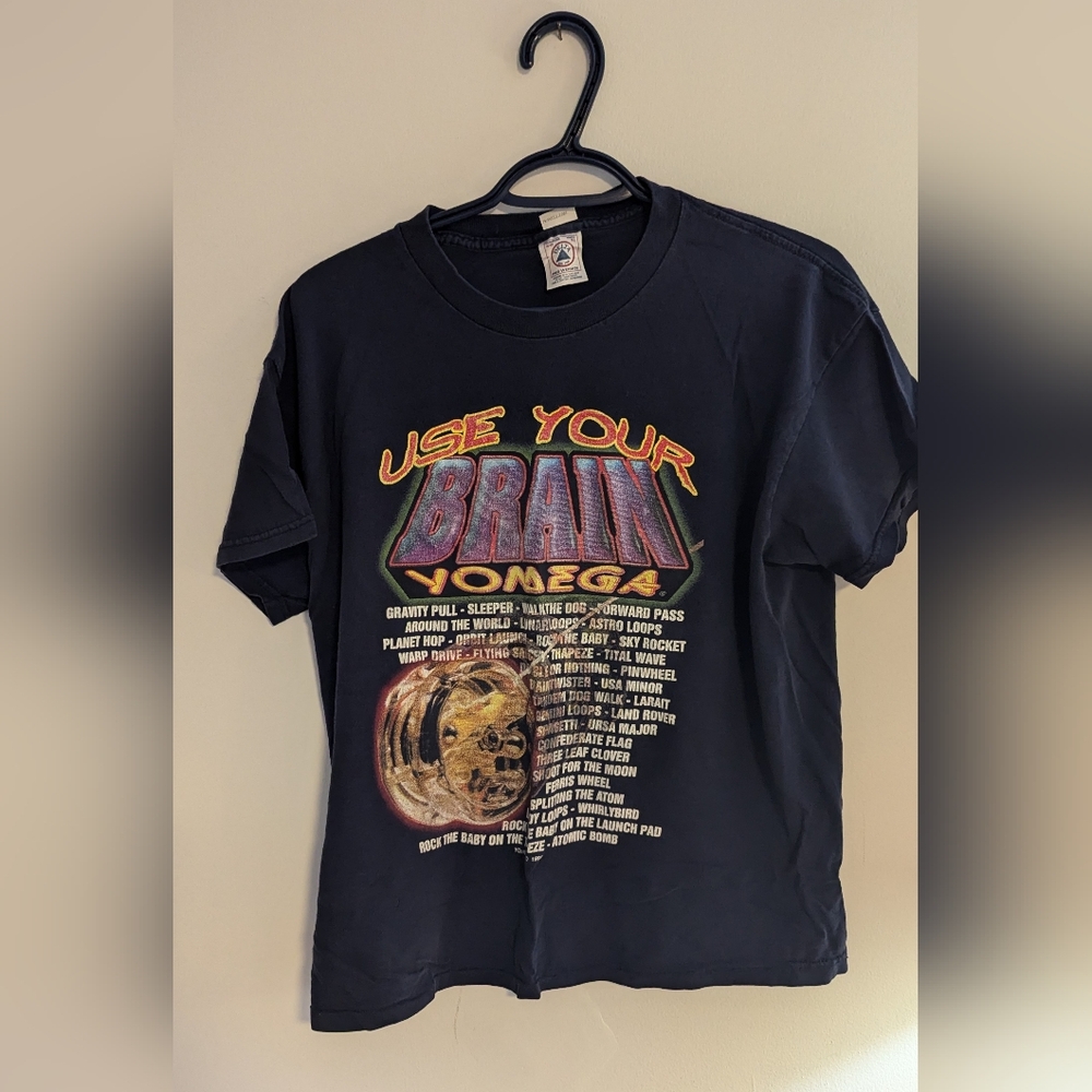 Vintage Omega Use Your Brain T-Shirt - Youth Size X-Large